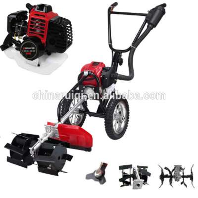 Hand push mini power weeder /tiller machine price agriculture machinery