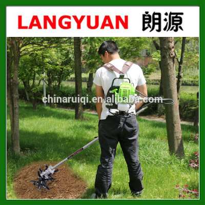 Perfect two stroke backpack gas tiller machine power tiller brushcutter 52cc